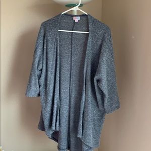 LulaRoe blue Shirley kimono